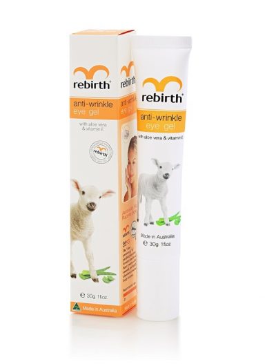 Гель против морщин для кожи вокруг глаз с Витамином Е и Алое Вера Anti Wrinkle Eye Gel with Vitamin E REBIRTH