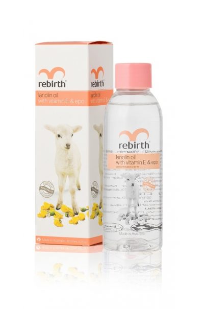 Масло с ланолином, витамином Е и маслом вечерней примулы Lanolin Oil REBIRTH