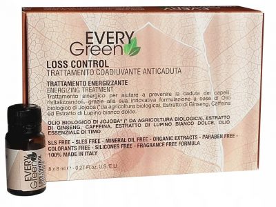 Сыворотка против выпадения Loss Control Trattamento Energizzante Every Green DIKSON