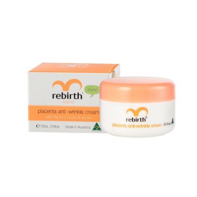 Крем с экстрактом плаценты, витамином Е и Ланолином Placenta Anti-Wrinkle Cream REBIRTH