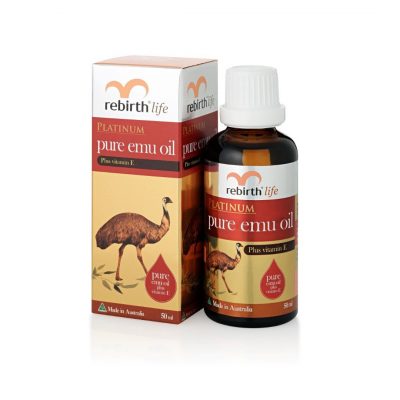 Чистое масло Эму Rebirth Platinum Pure Emu Oil REBIRTH