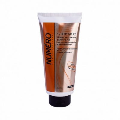 NUMERO OAT SHAMPOO Шампунь с вытяжкой из овса BRELIL PROFESSIONAL