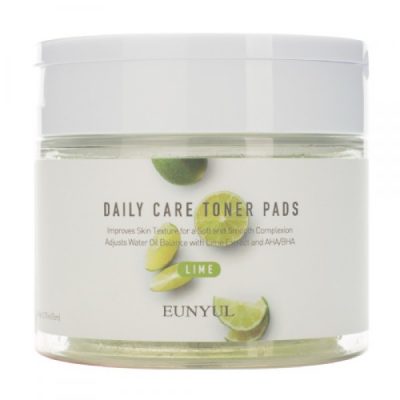 Освежающие подушечки с экстрактом лайма Daily Care Lime Toner Pads EUNYUL
