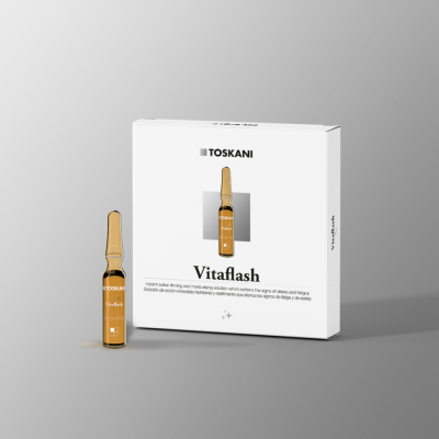 Укрепляющий флюид с моментальным подтягивающим эффектом Vitaflash TOSKANI COSMETICS