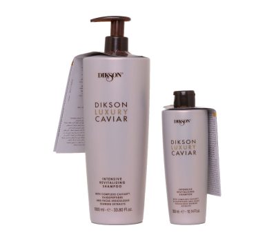 Интенсивный ревитализирующий шампунь с Complexe Caviar SHAMPOO LUXURY CAVIAR DIKSON