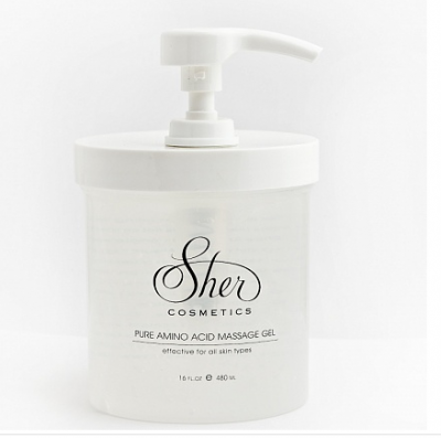 Массажная гель-маска с витамином С и гиалуроновой кислотой Pure Amino Acid Massage Gel SHER COSMETICS