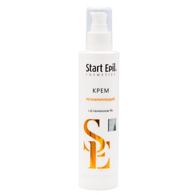 Крем регенерирующий с Д-пантенолом 5% START EPIL