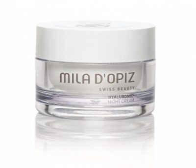Увлажняющий ночной крем с 4-я формами гиалуроновой кислоты Hyaluronic 4 Night Cream MILA D'OPIZ