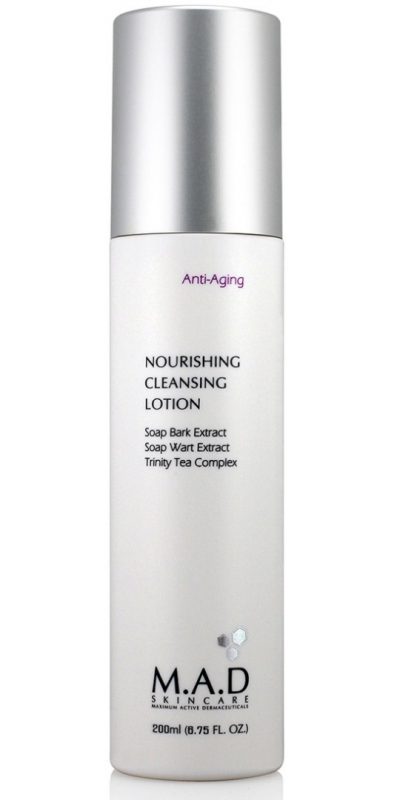 Питательный очищающий лосьон для лица Nourishing Cleansing Lotion M.A.D SKINCARE
