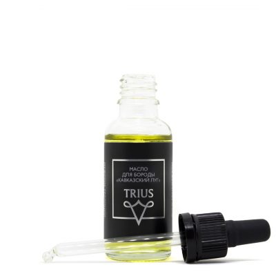 Масло для бороды Кавказский луг Premium TRIUS