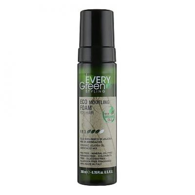 Экологическая моделирующая пена сильной фиксации Eco Modeling Froam For Hair Extra Strong Every Green DIKSON