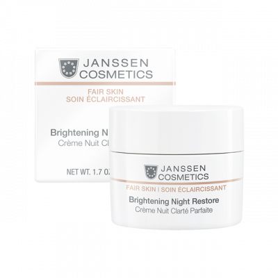 Осветляющий ночной крем JANSSEN COSMETICS