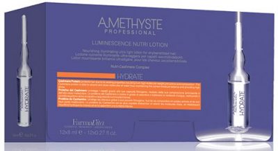 Лосьон люминесцирующий для сухих и поврежденных волос Amethyste hydrate luminescence FARMAVITA