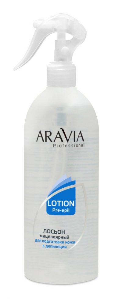 ARAVIA Professional Мицеллярный лосьон для подготовки кожи к депиляции