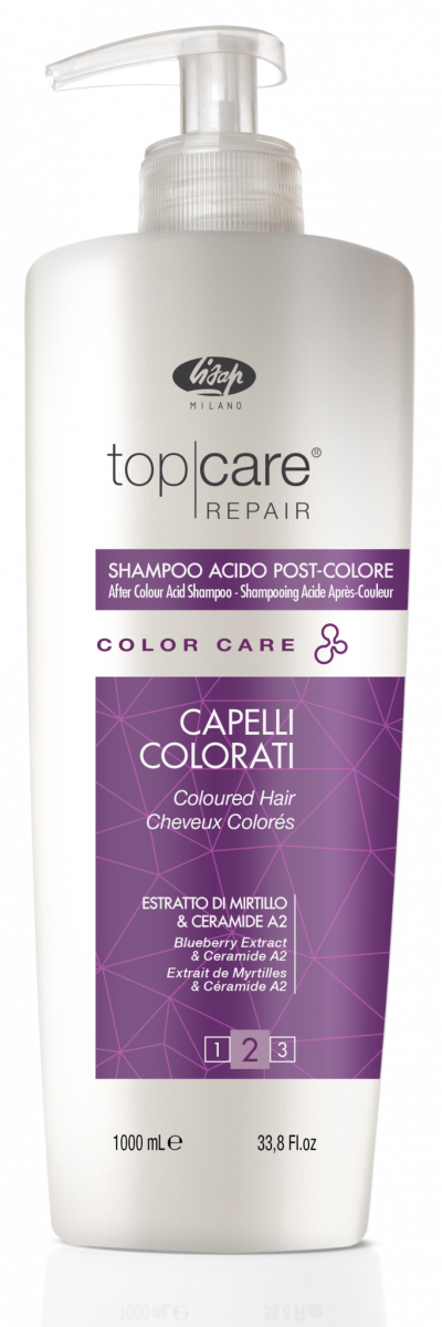 Стабилизатор цвета - Top Care Repair Color Care After Color Acid Shampoo LISAP MILANO