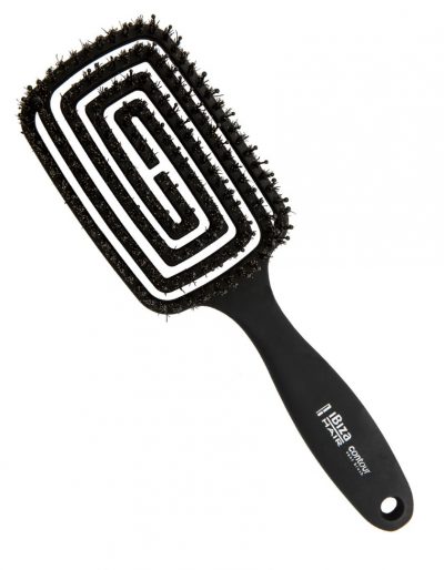 Щетка пластиковая контурная Flat plastic brush Contour IBIZA HAIR