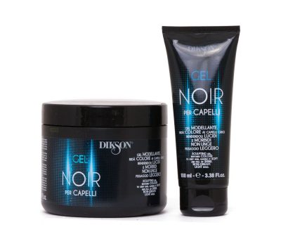 Моделирующий гель.Возвращает седым волосам цвет GEL NOIR DIKSON