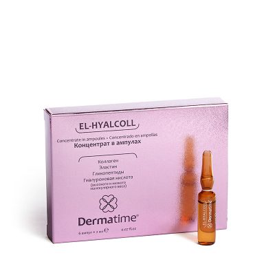 Концентрат в ампулах EL-HYALCOLL DERMATIME