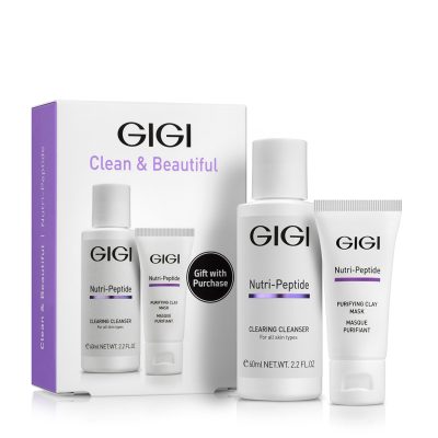 Дорожный набор для идеально чистой кожи Clean and Beautiful NP GIGI