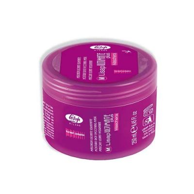 Увлажняющая маска для волос с разглаживающим эффектом «M-LISAP ULTIMATE PLUS MOISTURE RICH SMOOTHING MASK» LISAP MILANO
