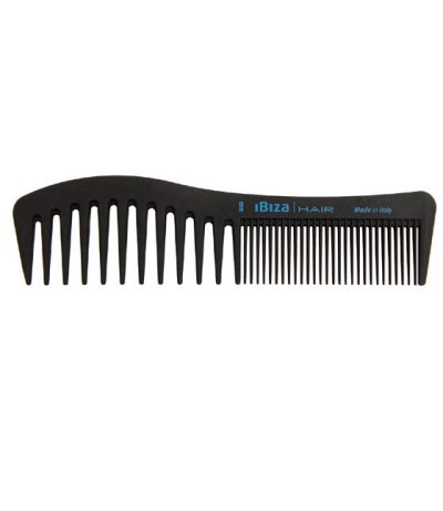 Расческа карбоновая волнистая Carbon Comb Wave IBIZA HAIR