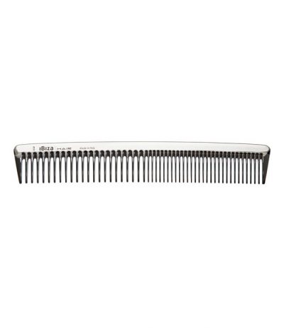 Расческа карбоновая для стайлинга (серебристая) Silver Comb Styling IBIZA HAIR