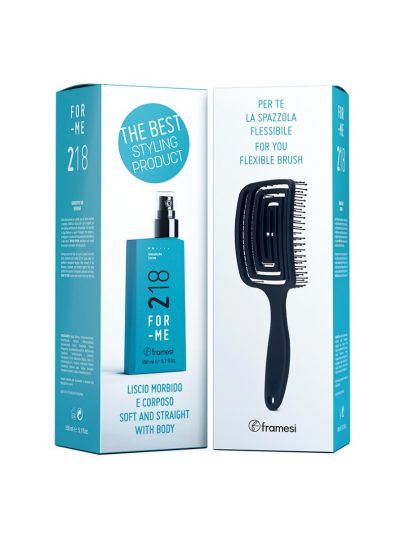 Набор 218 Smooth me serum и массажная щётка For-Me FRAMESI