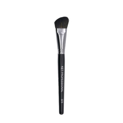 Профессиональная скошенная кисть из енота для тона и моделирования d.21/7 KET PROFESSIONAL