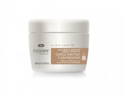 Маска-эликсир для восстановления и придания сияющего блеска Top Care Repair Elixir Care Mask LISAP MILANO