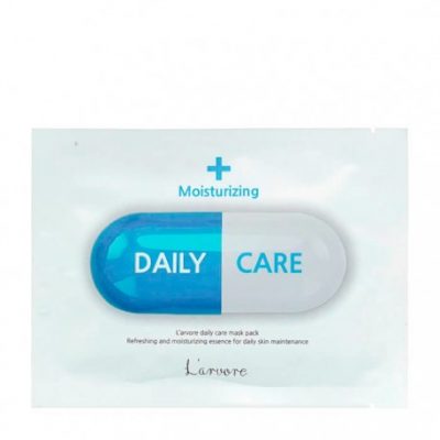 Тканевая маска для лица с гиалуроновым комплексом DAILY CARE MASK MOISTURIZING L'ARVORE