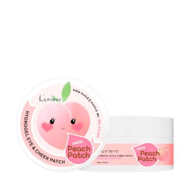 Гидрогелевые патчи для глаз HYDROGEL EYE & CHEEK PETIT PEACH PATCH L'ARVORE
