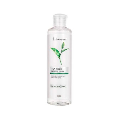Тонер успокаивающий с экстрактом зеленого чая TEA-TREE REFRESH TONER L'ARVORE