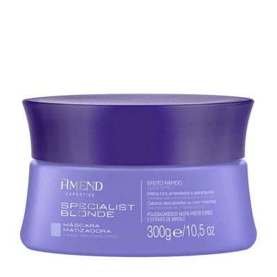 Маска для волос Нейтрализация желтизны Mask Neutralizing Specialist Blond AMEND