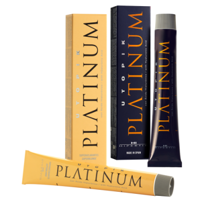 Профессиональная стойкая краска для волос UTOPIK Platinum HIPERTIN