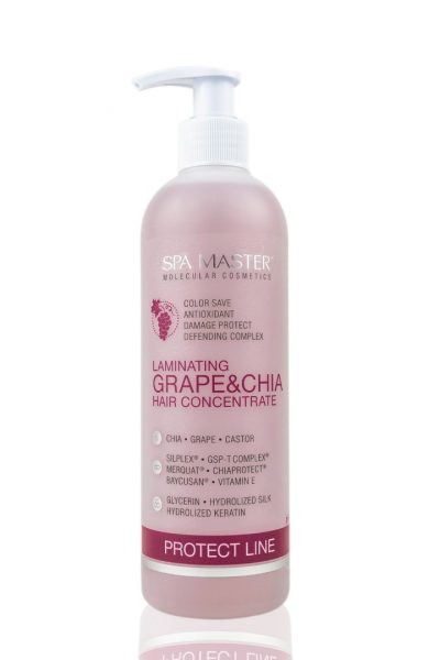 Концентрированный GSP-T® & Chiaprotect® комплекс для усиления защитных свойств шампуней, масок, краски и кондиционеров для волос Laminating Concentrate pH 3,5 SPA MASTER PROFESSIONAL