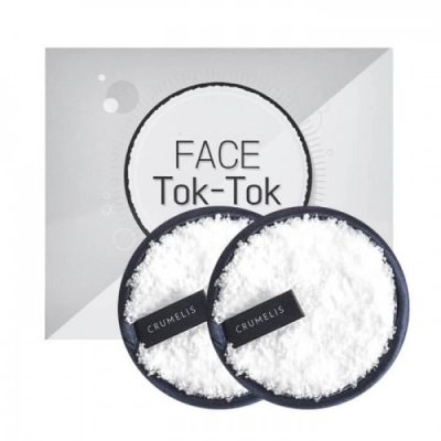 Косметический спонж для простого и легкого очищения кожи Crumelis Face Tok Tok CRUMELIS
