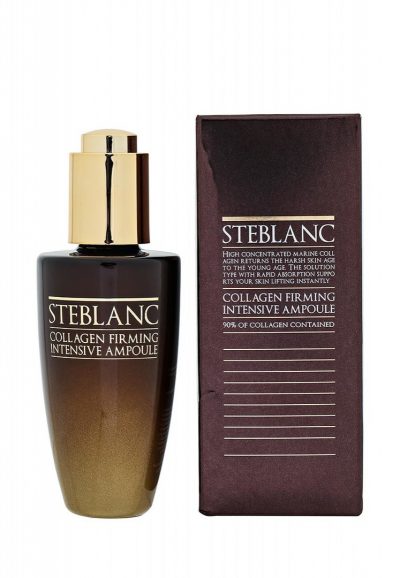 Сыворотка-лифтинг для лица с коллагеном 90% Collagen Firming Intensive Ampoule STEBLANC