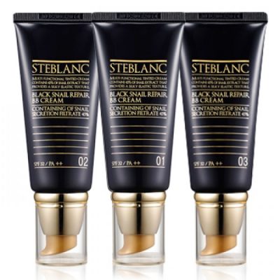 BB-крем с муцином Чёрной улитки 45%, Black Snail Repair B.B Cream STEBLANC