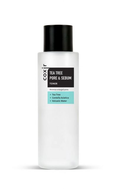 Тонер с чайным деревом для сужения пор Tea Tree Pore & Sebum Toner COXIR